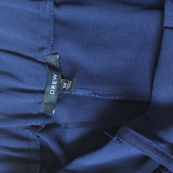 Wide leg navy blue pants size medium - Picture 3 of 4